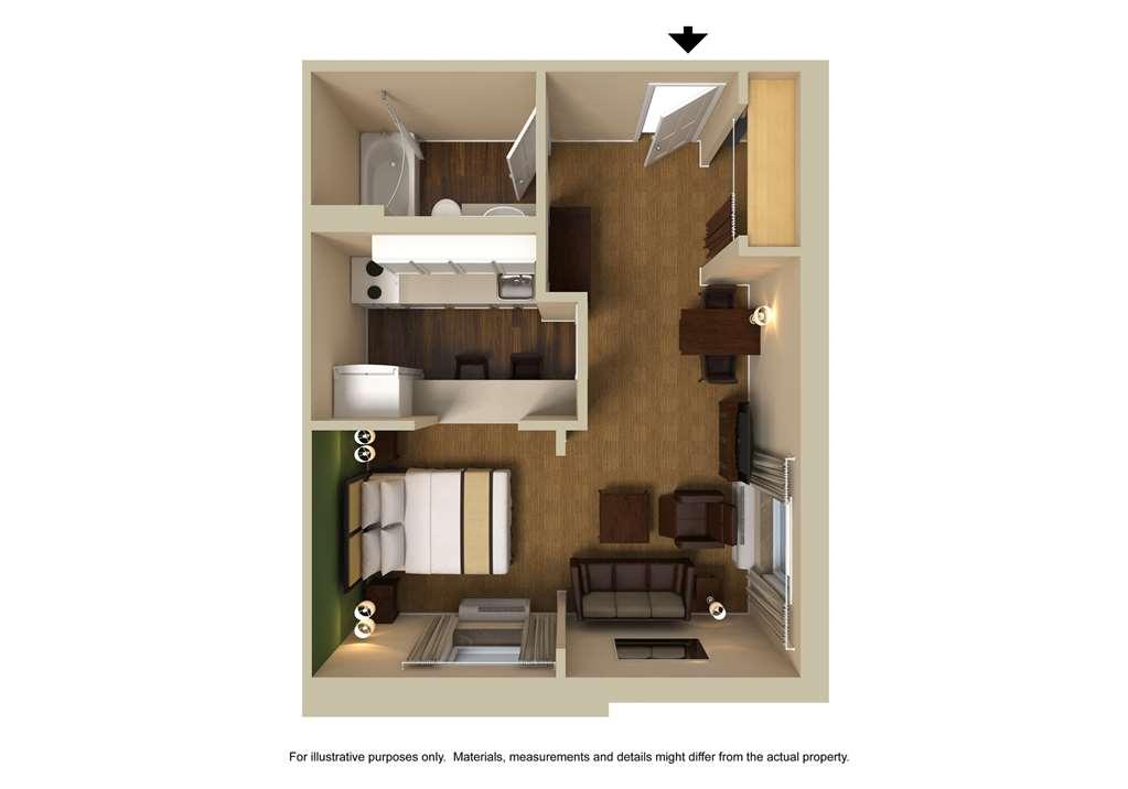 Extended Stay America Suites - Chicago - Lombard - Yorktown Center Chambre photo